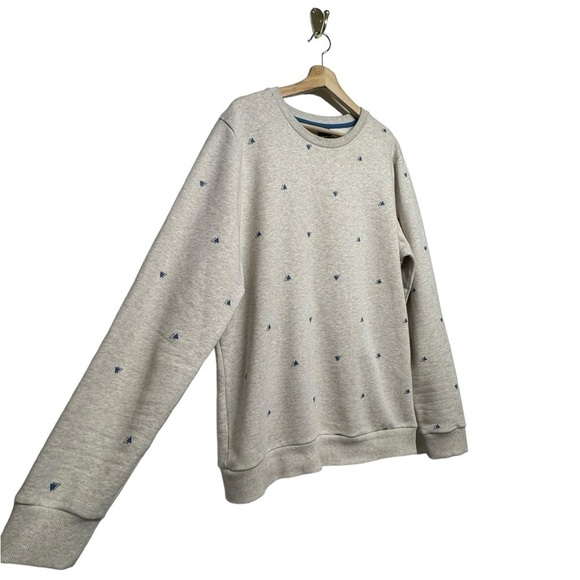 KULTIVATE Sweater Sw Triangle Light Gray XL - Picture 8 of 11